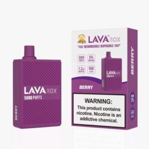 Lava Box Disposable 5% Berry